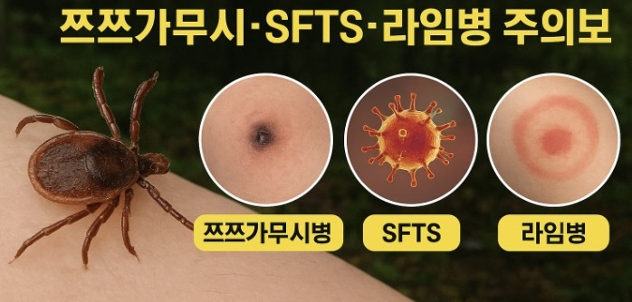 쯔쯔가무시, SFTS, 라임병 주의보.jpg